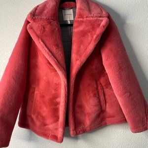 Pink coat, super heavy and very warm